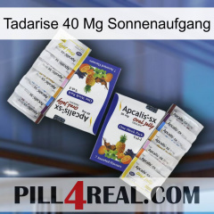 Tadarise 40 Mg Sunrise 12